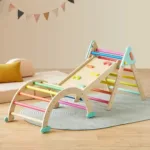 Tiny Land – Tiny Land 7-in-1 Rainbow Pikler Triangle Set