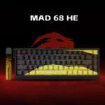 MADLIONS – MADLIONS MAD68 HE keyboards feature rapid magnetic switches, customizable LED lighting, and exceptional durability for gamers.