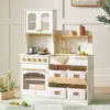 Tiny Land – Tiny Land Wooden Play Kitchen with Storage for Creative Toddlers