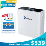 Get 40% Off 1-6L Continuous Flow Portable Oxygen Concentrator VP-6