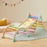 Tiny Land – Tiny Land 7-in-1 Rainbow Pikler Triangle Set