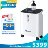 Get 30% Off 3L Medical-Grade Home Oxygen Concentrator Serene 3