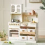 Tiny Land – Tiny Land Wooden Play Kitchen with Storage for Creative Toddlers