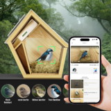 Spring Sale  Save 37% on the Reli Birdy Wooden Smart Birdhouse! Now only $189.00 USD (was $299.00).